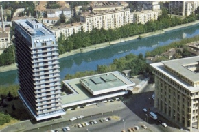 А. Гольдштейн. Гостиница «Иверия» на 500 мест в Тбилиси. 1973