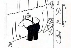Collection of cartoons from Playboy magazine: January 1955