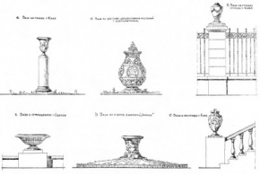 В. М. Свидерский. Малые архитектурные формы: вазы, урны В. М. Свидерский. Малые архитектурные формы: вазы, урны