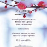 Семинар Глеба Калюжника «Комплексная инженерная подготовка и вертикальная планировка территории». 2018 Семинар Глеба Калюжника «Комплексная инженерная подготовка и вертикальная планировка территории». 2018