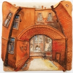 Питерская арка.  Шамот, фаянс, глина, смальта. Питерская арка.  Шамот, фаянс, глина, смальта.