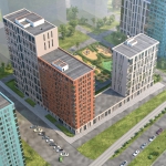 Жилой комплекс на улице Ленина в Ижевске