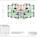 Архитектурное бюро MADE GROUP. Жилой комплекс «Аллея звезд» на бульваре Гагарина, 8 в Смоленске. План 2-го этажа