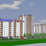 Проект жилого комплекса на улице Совхозной. Ижевск